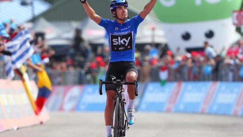 Mikel Landa revive en Piancavallo y reaviva la emoción del Giro de Italia