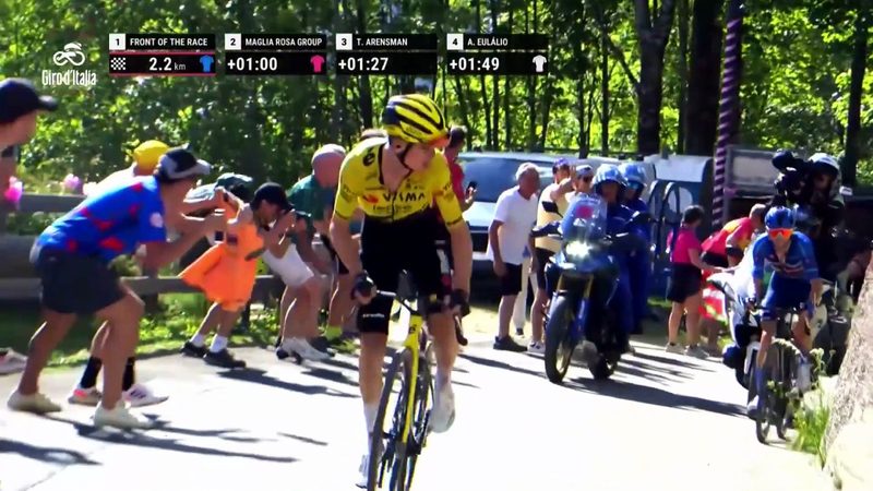 Vingegaard se prepara para conquistar Piancavallo y cerrar su asalto al Giro 2026