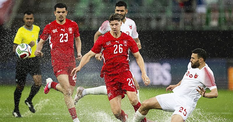 Suiza se impone 4-1 a Jordania con Vargas titular y Sow en acción