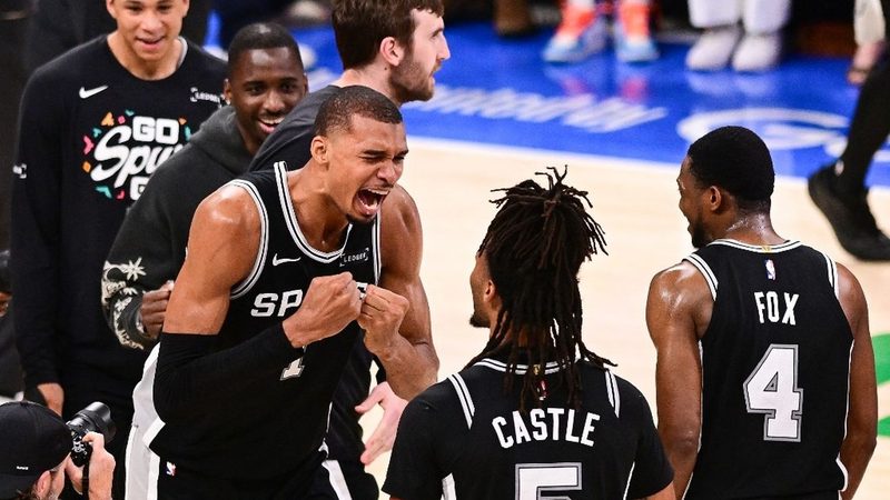 Le San Antonio Spurs de Victor Wembanyama en finale NBA contre les New York Knicks