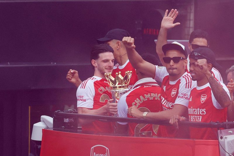 Declan Rice Celebrates Arsenal's Triumph and Promises More Success Ahead