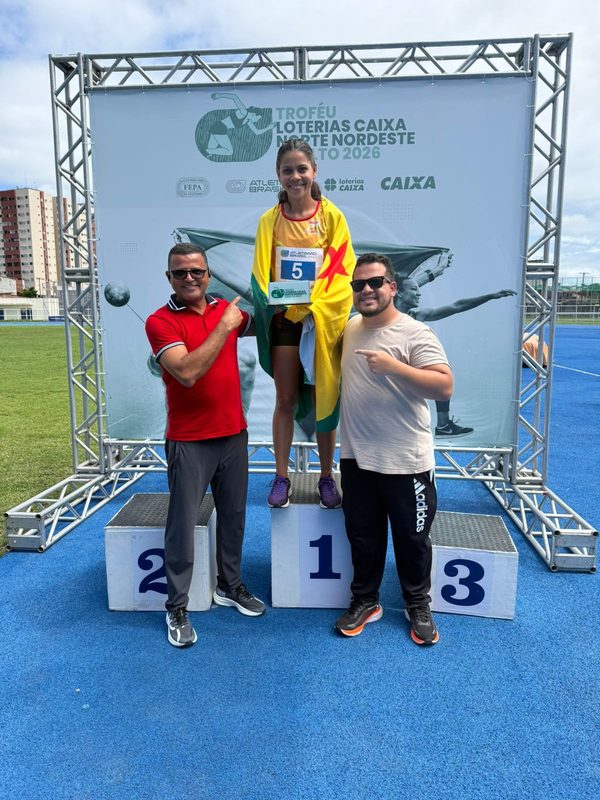 Jocilene Chaves brilha e conquista ouro no heptatlo em Recife