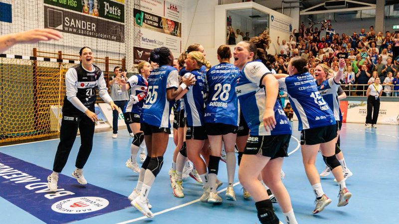 HSG Blomberg-Lippe feiert historischen Meistertitel nach packendem Finale gegen Dortmund