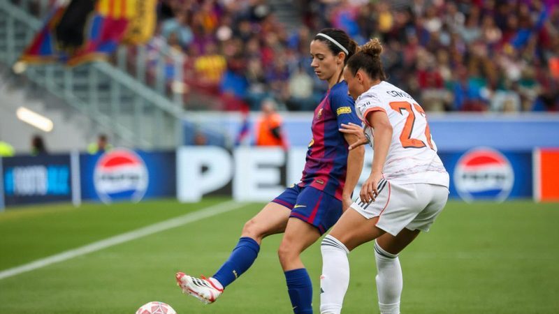 Intenso inicio entre Madrid CFF y Barcelona en el último partido de la Liga F