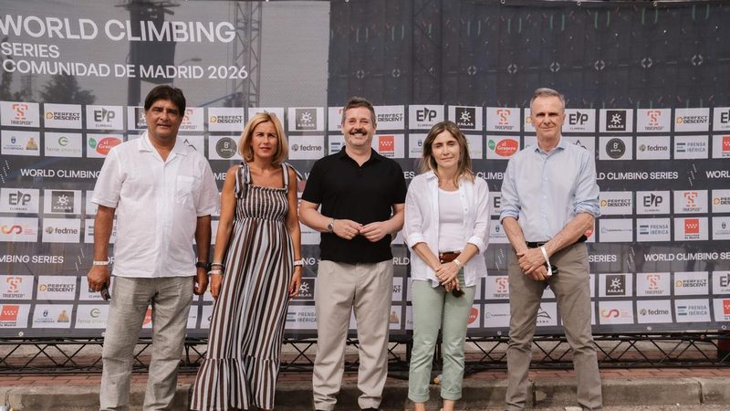 La final de velocidad de la World Climbing Series 2026 desata la pasión en Madrid