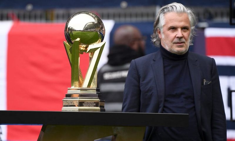 L'ancien président de l'OM, Vincent Labrune, félicite le PSG pour son titre européen