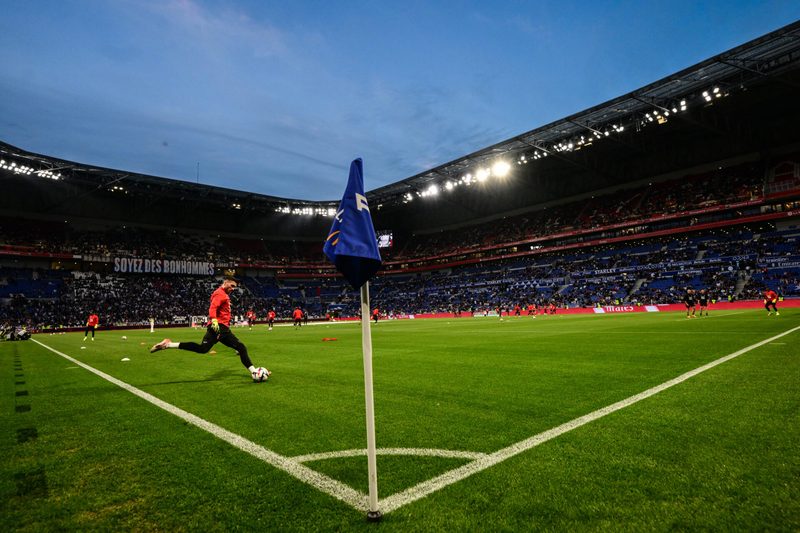 Le Parc OL en mode festif après le sacre d'OL Lyonnes contre le Paris FC