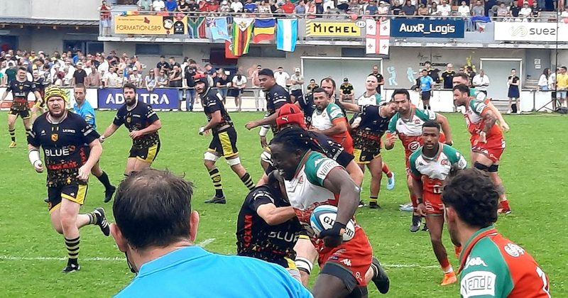 Le Rugby Club Auxerrois s'impose 33 à 28 face à Le Rheu en huitième de finale