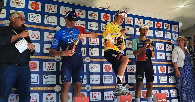 Benoît Cosnefroy triomphe aux Boucles de la Mayenne, Olav Kooij s'illustre en première étape