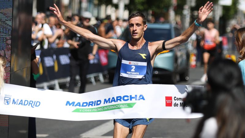 Francesco Fortunato y Alegna González brillan en la V edición de Madrid Marcha