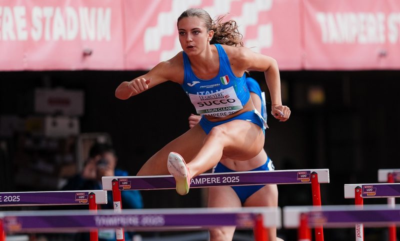 Alessia Succo riscrive la storia: nuovo record europeo U18 nei 100 ostacoli
