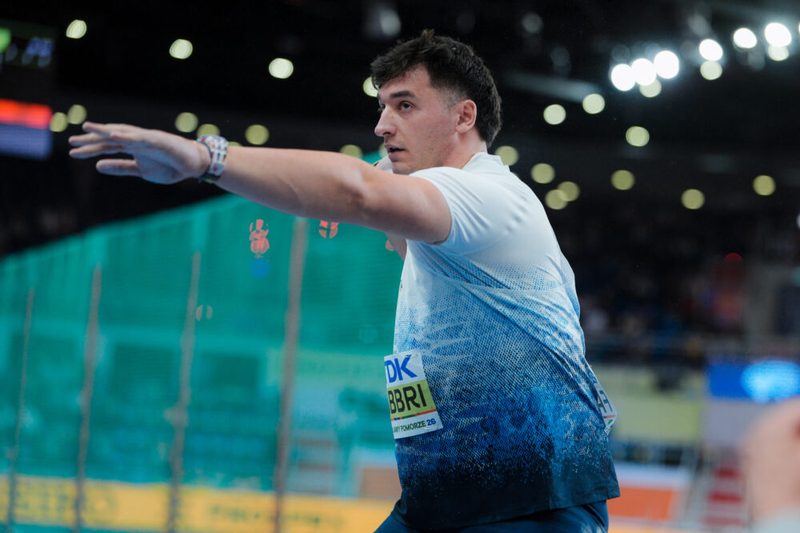 Leonardo Fabbri torna in gara e conquista il quinto posto nella Diamond League