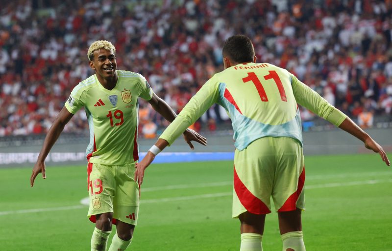Lamine Yamal herda a 19 e Dani Olmo brilha com a 10 na Copa do Mundo 2026