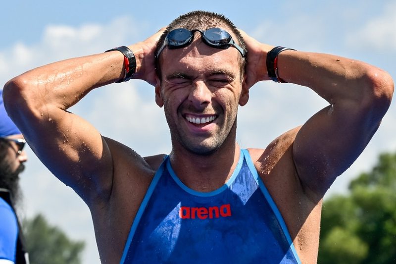 Gregorio Paltrinieri trionfa a Piombino e conquista il terzo titolo italiano nella 10 km