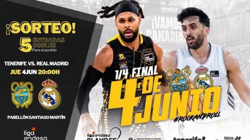 Gana entradas para el emocionante La Laguna Tenerife vs Real Madrid en cuartos de final