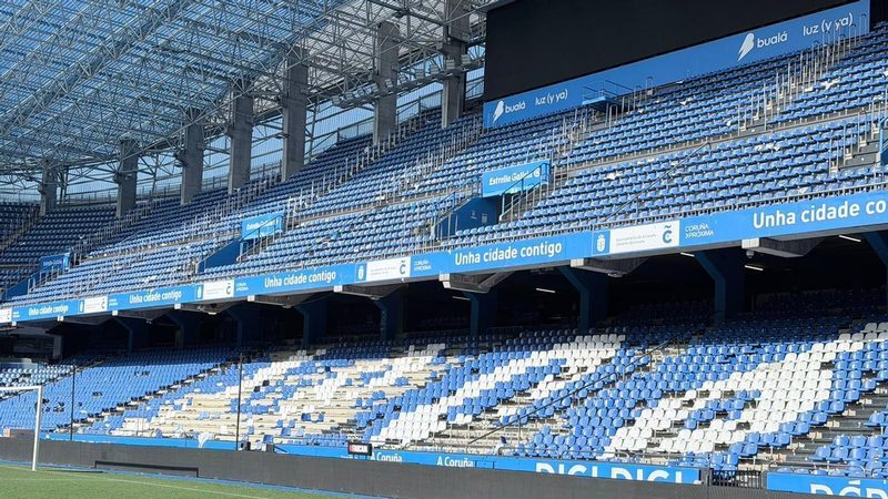 El partido de España ante Irak se mantiene pese a los daños en el Estadio de Riazor