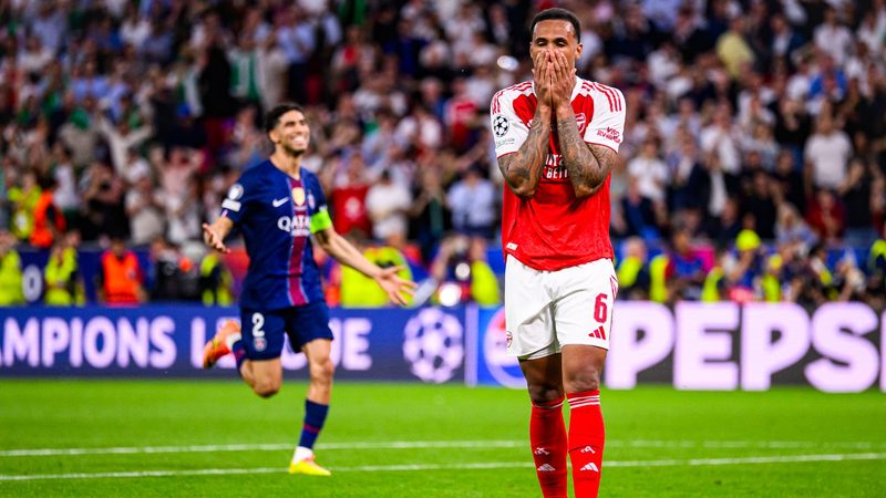 Le maillot de Gabriel en forte hausse après son pénalty manqué face au PSG