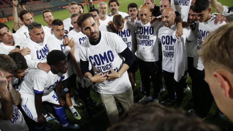 Del abismo a la élite: el sorprendente ascenso del Como 1907 a la Champions League
