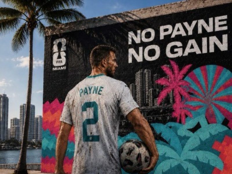Tim Payne, el mediocampista neozelandés que se convierte en fenómeno viral en Miami