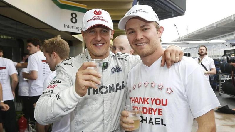Nico Rosberg revela la intensa 'guerra psicológica' con Michael Schumacher en Mercedes