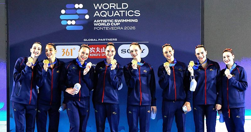 Oro y plata para España en la Copa del Mundo de Pontevedra con Alisa, Marina y Aurora