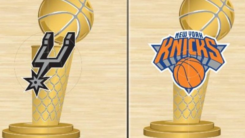 El regreso del trofeo Larry O'Brien marca las Finales NBA entre Spurs y Knicks