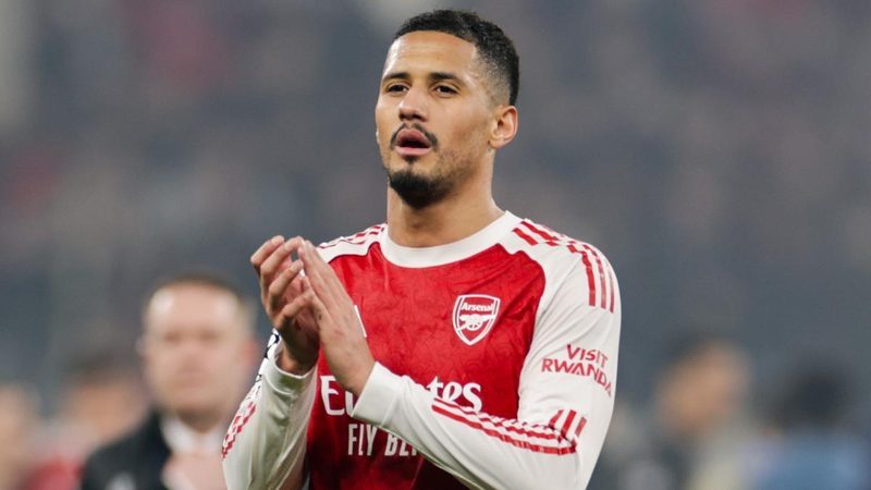 William Saliba genera preocupación antes del Mundial tras la final de Champions