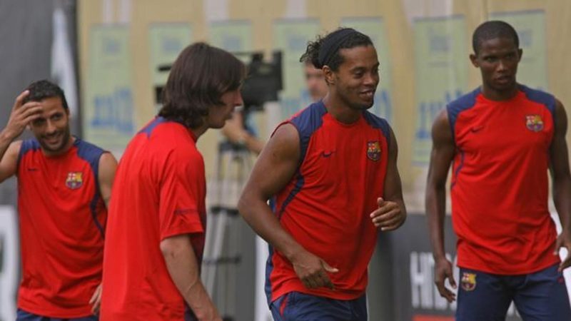 El desafío de Giuly en su llegada al Barça: "No me faltéis al respeto"