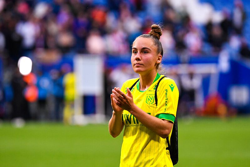 Juliette Mossard intègre l’équipe de France U23 après une belle saison au FC Nantes