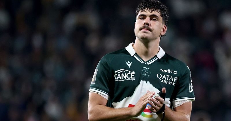La Section Paloise prolonge Hugo Auradou jusqu'en 2030