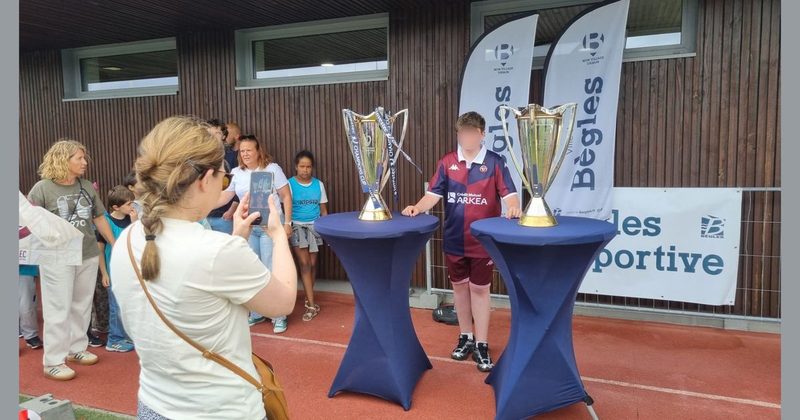 L'Union Bordeaux Bègles célèbre sa victoire : la Champions Cup en fête au stade Moga