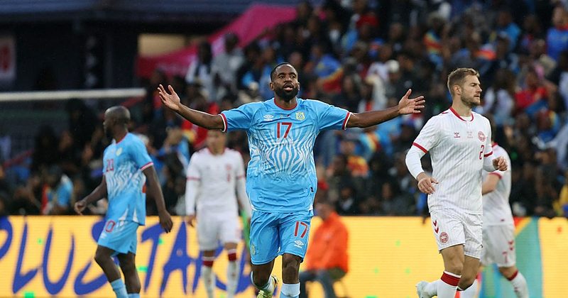Bakambu destaca en el empate de la RD Congo ante Dinamarca en un intenso amistoso