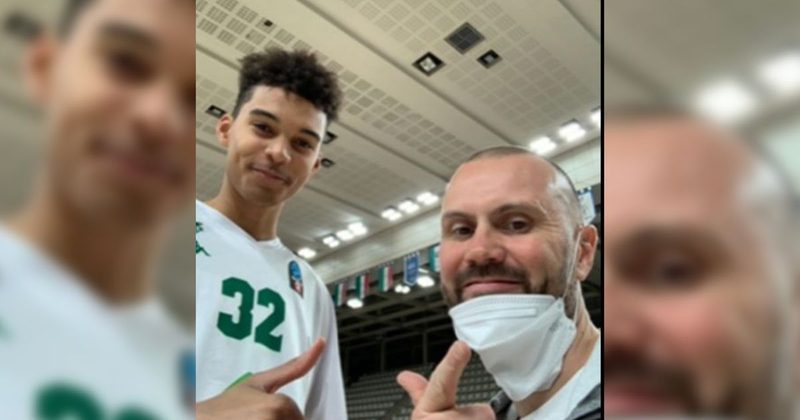 Le coach Michaël Bur rend hommage à Victor Wembanyama avant la finale NBA