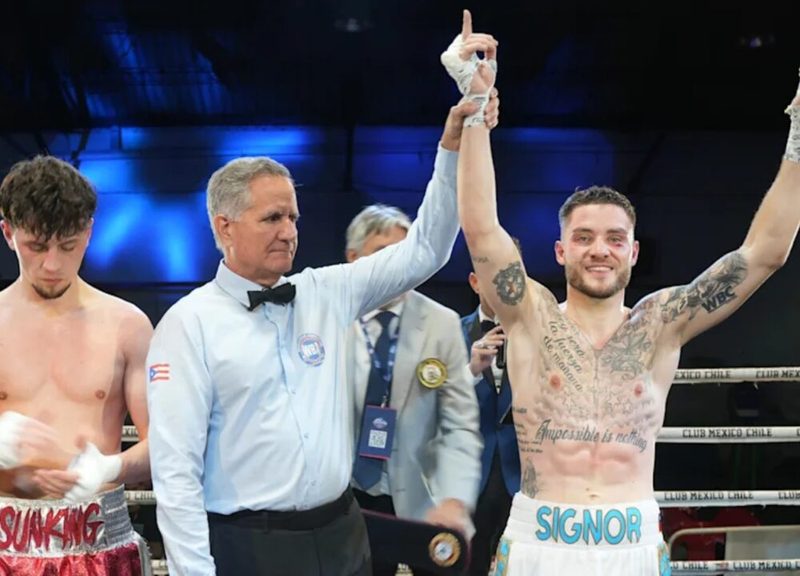 Piergiulio Ruhe conquista il sesto posto nel ranking WBA dei superwelter