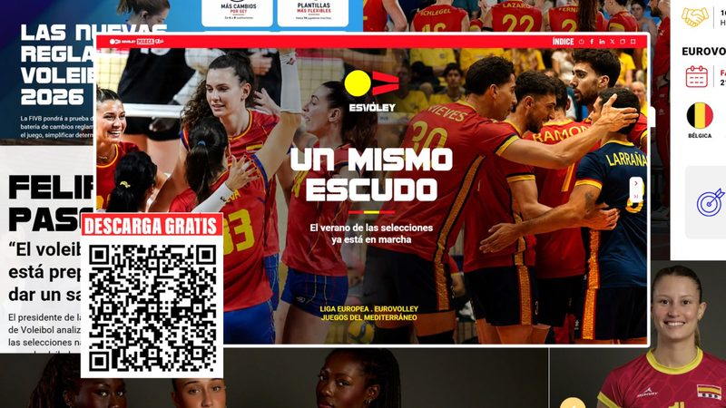 MARCA Plus lanza un especial interactivo sobre el voleibol español para 2026
