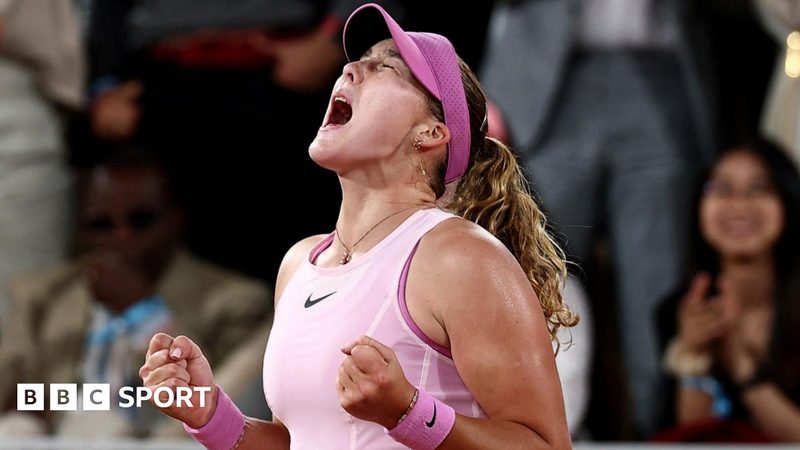 Mirra Andreeva Dominates Marta Kostyuk to Reach First Grand Slam Final at French Open