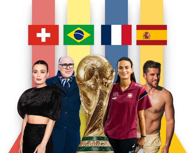Schweizer Prominenz äußert sich zu ihren WM-Tipps für die Fußball-Weltmeisterschaft