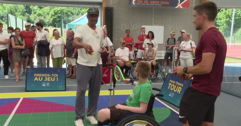 Le Para Tennis Tour : Yannick Noah et Sandrine Cauderon-Paulin, ambassadeurs du sport inclusif