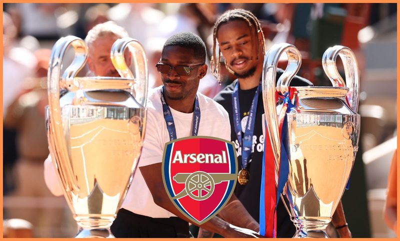 Arsenal Eyes Bradley Barcola as Transfer Movements Heat Up
