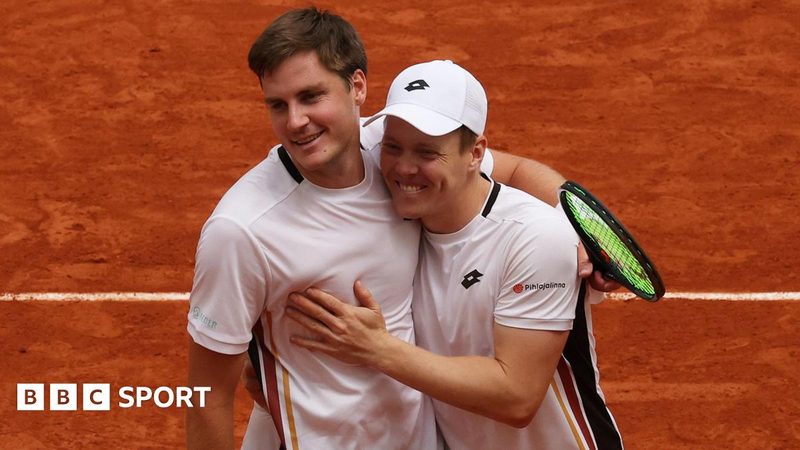 Patten and Heliovaara Advance to French Open Men's Doubles Final with Perfect Run
