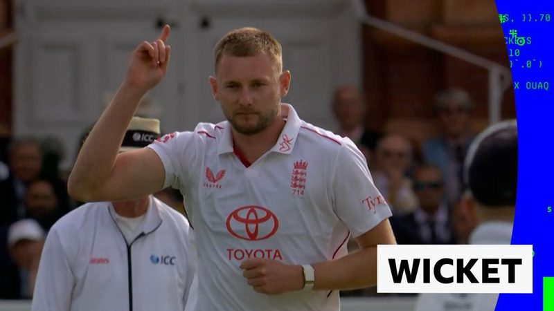 Gus Atkinson Shines with Early Wicket Against New Zealand
