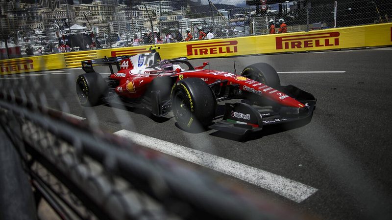 Ferrari beeindruckt im Training von Monaco und setzt sich als Favorit ab
