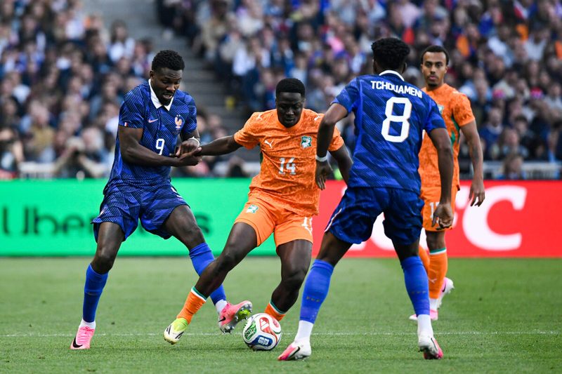 L’équipe de France s'incline à la Beaujoire face à la Côte d’Ivoire (1-2) avant le Mondial