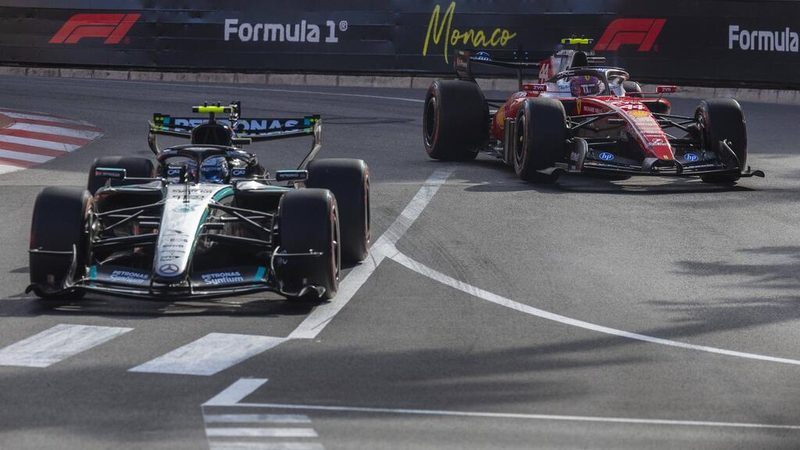 Ferrari übertrifft Mercedes und dominiert die ersten Trainings in Monaco
