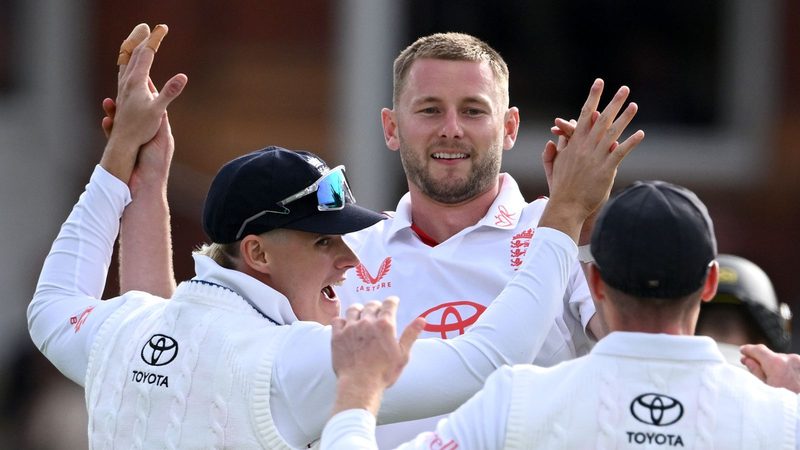 England Sets New Zealand 254 for Victory as Chaos Reigns at Lord's