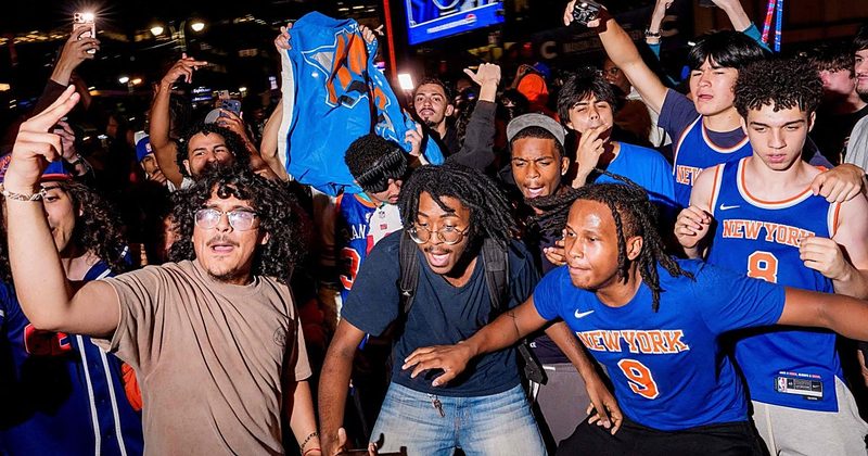 Los Knicks desatan la locura en Nueva York tras su victoria en la final