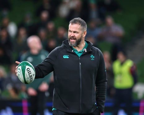Andy Farrell Commits to Ireland Until 2031, Dashing England's Coaching Hopes