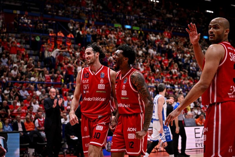 Milano conquista la finale Scudetto battendo Brescia in gara-4