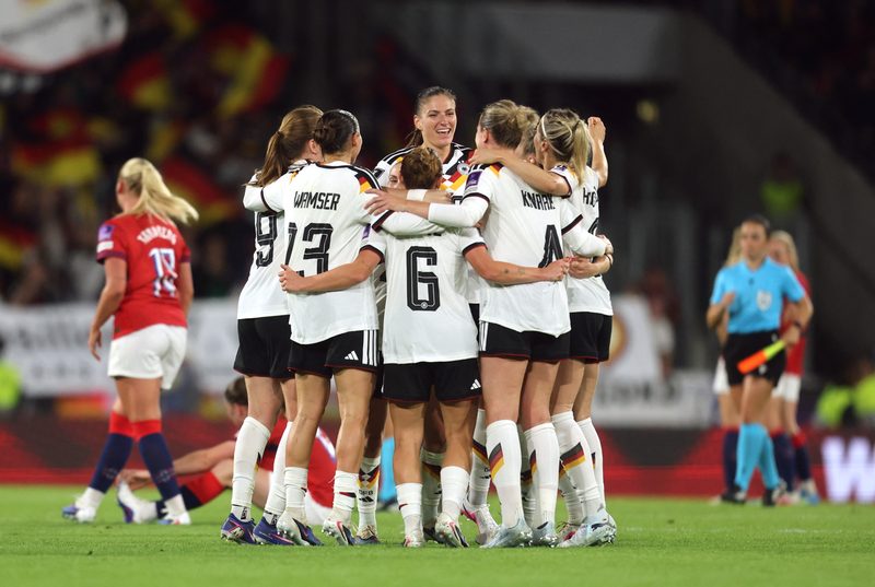 Alemanha garante vaga na Copa do Mundo Feminina 2027 com vitória convincente
