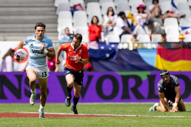 Los Pumas 7s inician con triunfo ante Alemania en Burdeos y buscan avanzar en el torneo